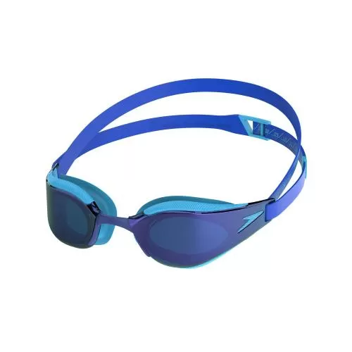 Speedo Fastskin Hyper Elite Mirror Ju Goggles Junior - PICTON BLUE/COBALT/IRIS