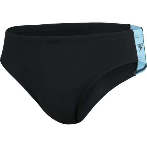 Speedo Boom Logo Spl 7cm Brief Adult Male - Black/Light Adr