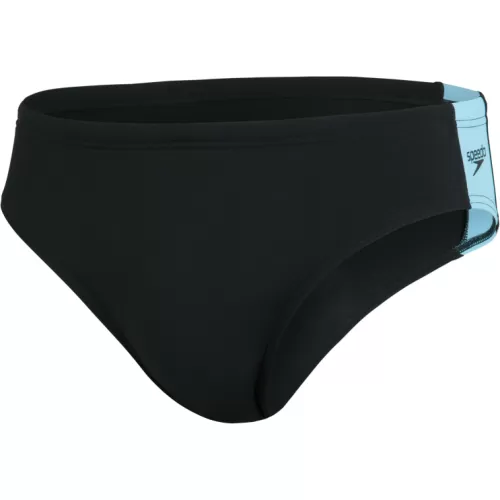 Speedo Boom Logo Spl 7cm Brief Adult Male - Black/Light Adr
