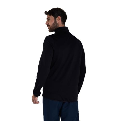 Preview: Speedo CLUB 1/4 ZIP MIDLYR TRN TOP AM Teamwear Adult Male - BLACK