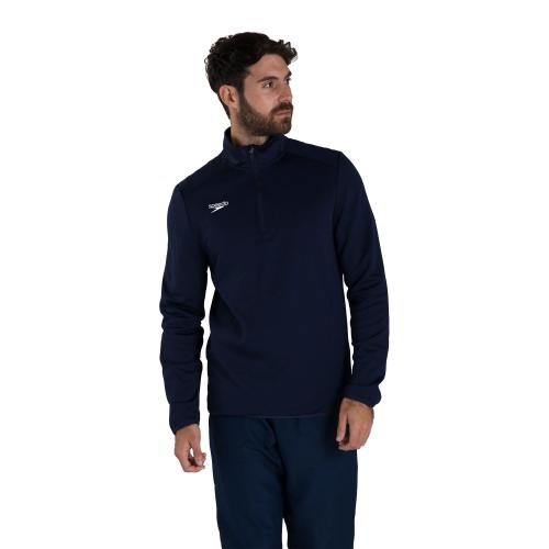 Preview: Speedo CLUB 1/4 ZIP MIDLYR TRN TOP AM Teamwear Adult Male - NAVY