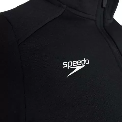 Speedo CLUB 1/4 ZIP MIDLYR TRN TOP AF Teamwear Female Adult - BLACK