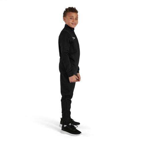 Preview: Speedo CLUB 1/4 ZIP MIDLYR TRN TOP JM Teamwear Junior Unisex - BLACK
