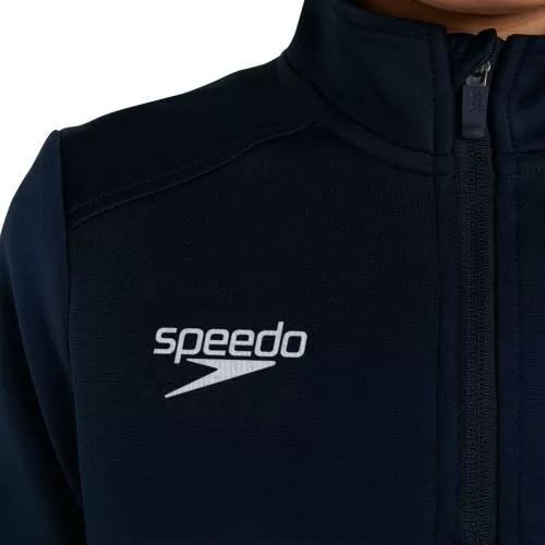Speedo CLUB 1/4 ZIP MIDLYR TRN TOP JM Teamwear Junior - NAVY