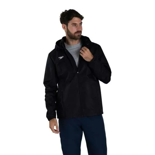 Speedo CLUB VPSHLD FULLZIP RAINJKT AM Teamwear Adult Male - BLACK