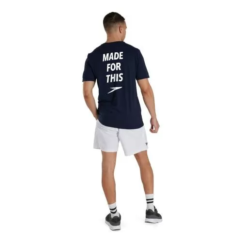 Speedo MADE FOR THIS TEE AM Teamwear Adult Male - NAVY