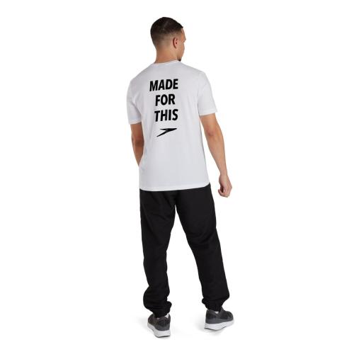 Preview: Speedo MADE FOR THIS TEE AM Teamwear Adult Male - WHITE