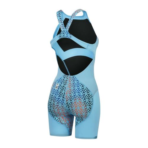 Preview: Speedo Fastskin LZR Ignite Kneeskin Race Female Adult - Picton Blue/Siren Red
