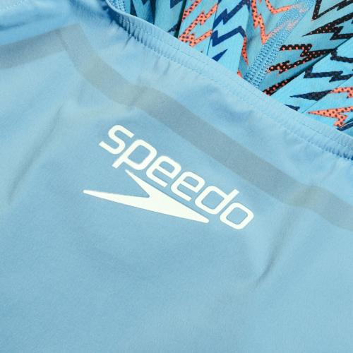 Preview: Speedo Fastskin LZR Ignite Kneeskin Race Female Adult - Picton Blue/Siren Red