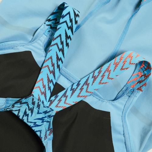 Preview: Speedo Fastskin LZR Ignite Kneeskin Race Female Adult - Picton Blue/Siren Red
