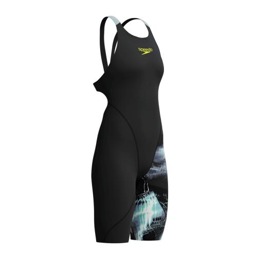 Speedo LZR Ignite Kneeskin JF Race Female Junior - Electro Static/Black