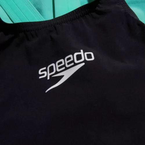 Speedo Fastskin Junior LZR Ignite Kne Race Junior - Black/Green Glow