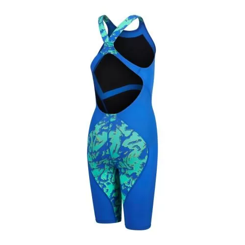 Speedo Fastskin Junior LZR Ignite Kne Race Junior - Cobalt Pop/Green