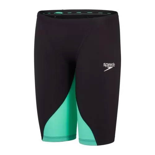 Speedo Fastskin Junior LZR Ignite Jam Race Junior - Black/Green Glow