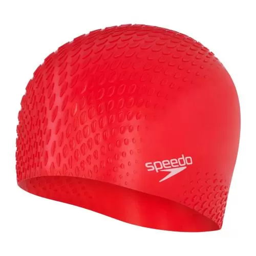 Speedo Bubble Active + Cap Adult Unisex - Fed Red