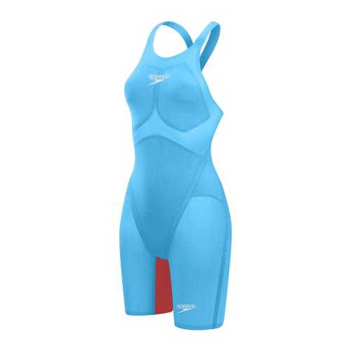Speedo Fastskin LZR Pure Valor 2.0 Op Race Female Adult - Picton Blue/Flame Red