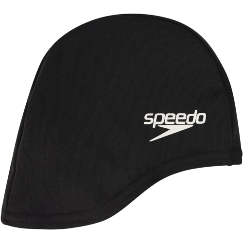 Speedo Polyester Junior Swim Caps - Black