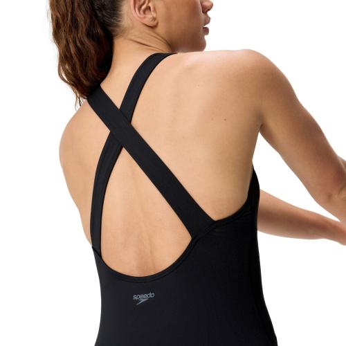 Preview: Speedo Solid Scoop Neck 1pc Swimwear Female Adult - Anthracite