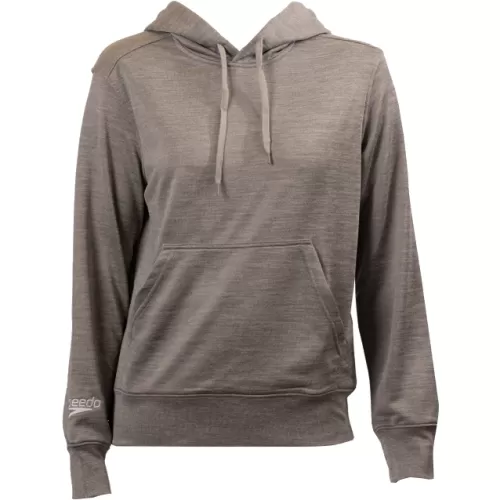 Speedo CLUB LIGHTWEIGHT HOODY AF GREY Teamwear Adult Female - GREY MARL