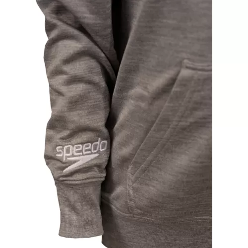 Speedo CLUB LIGHTWEIGHT HOODY JU GREY Teamwear Junior Unisex - GREY MARL