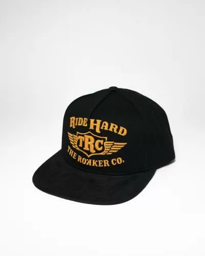 ROKKER Ride Hard Snapback - black/black
