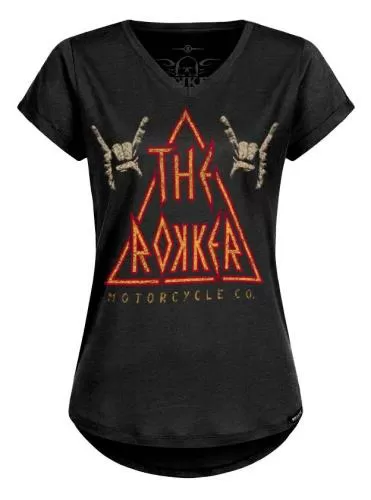 ROKKER Joe Lady T-Shirt - Black