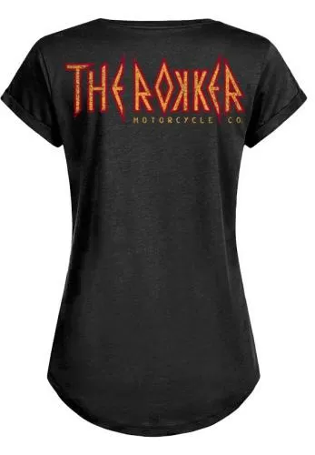 ROKKER Joe Lady T-Shirt - Black