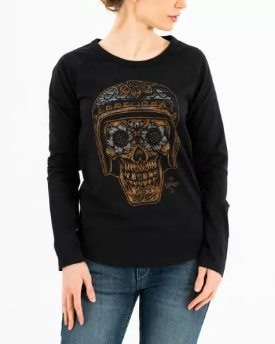 ROKKER La Catrina Longsleeve Black - Black