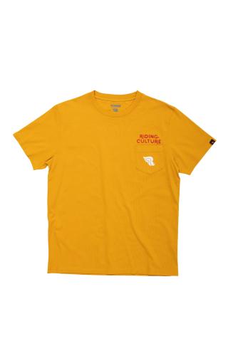 Preview: RIDING CULTURE Ride More WP T-Shirt Men - Yellow