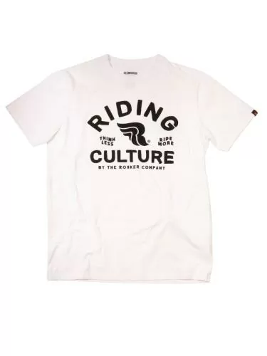 RIDING CULTURE Ride More T-Shirt Men - White