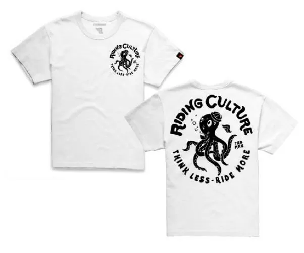 RIDING CULTURE Octo T-Shirt Men - White