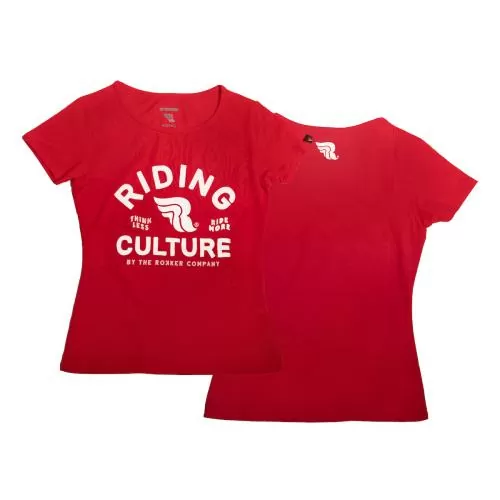 RIDING CULTURE Ride More Lady T-Shirt Women - Red
