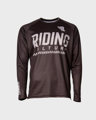 Preview: RIDING CULTURE Sender L/S 2.1 - Black/Light Grey