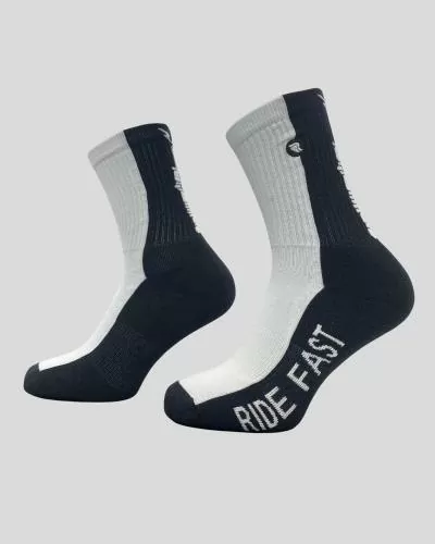 RIDING CULTURE Spark Socks unisex - Black/White