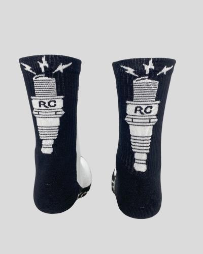 Preview: RIDING CULTURE Spark Socks unisex - Black/White