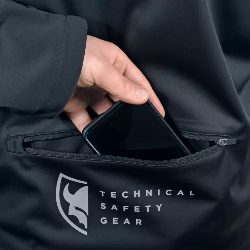 TSG Race Softshell Jacket-Vest - black