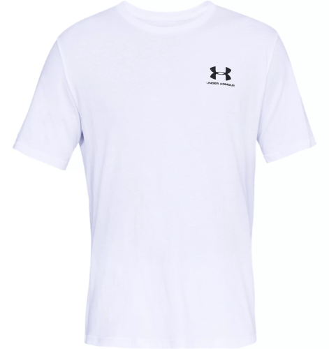 Preview: Under Armour M Sportstyle Lc Ss - wht/blk