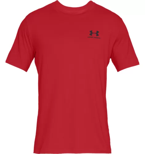 Under Armour M Sportstyle Lc Ss - red/blk