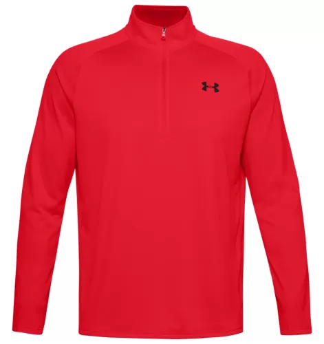 Under Armour Tech 2.0 1/2 Zip - red