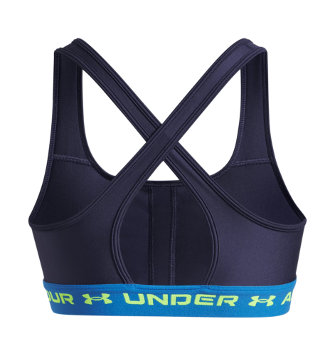 Preview: Under Armour Crossback Mid Bra - washed navy