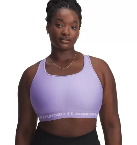 Under Armour Crossback Mid Bra - transparent