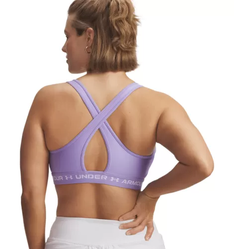 Under Armour Crossback Mid Bra - transparent