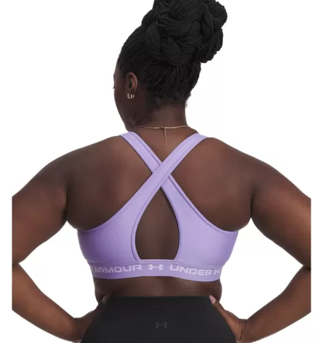 Under Armour Crossback Mid Bra - transparent
