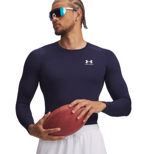 Preview: Under Armour Hg Armour Comp Ls - midnight navy
