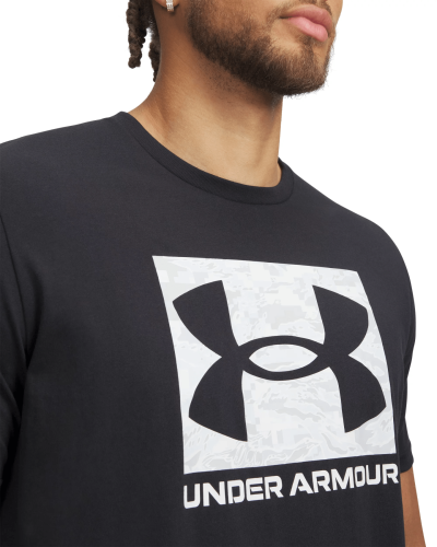 Preview: Under Armour Abc Camo Boxed Logo Ss - black