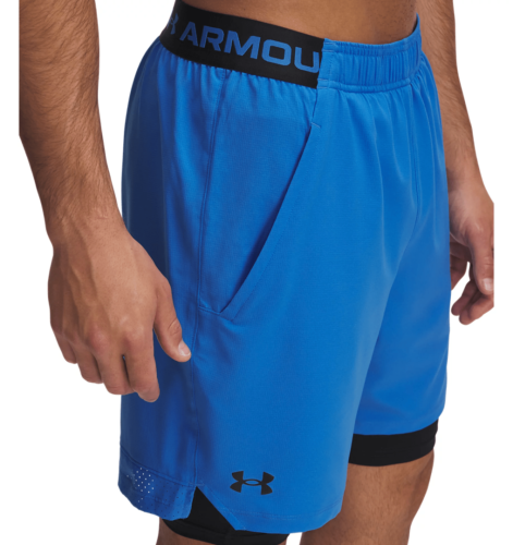 Preview: Under Armour Vanish Woven 2In1 Sts - blue atlantis
