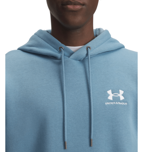 Preview: Under Armour Icon Fleece Hoodie - blue smoke