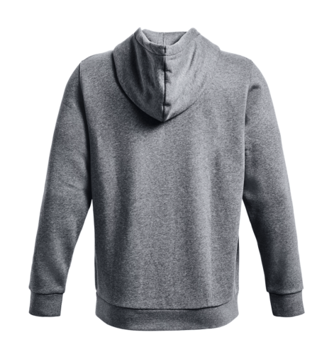 Preview: Under Armour Icon Fleece Fz Hood - pitch gray medium heather