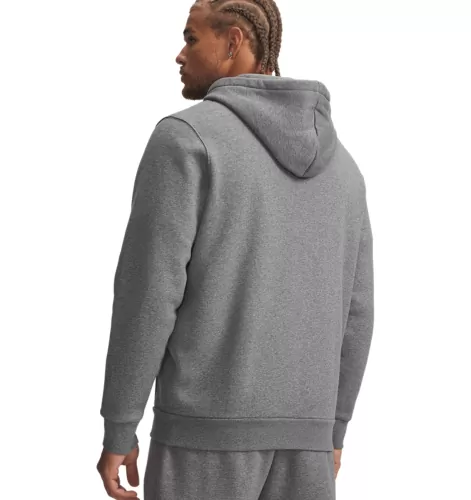 Under Armour Icon Fleece Fz Hood - pitch gray medium heather