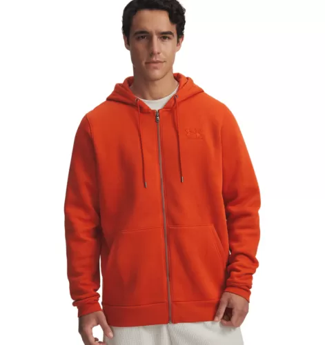 Under Armour Icon Fleece Fz Hood - surplus orange